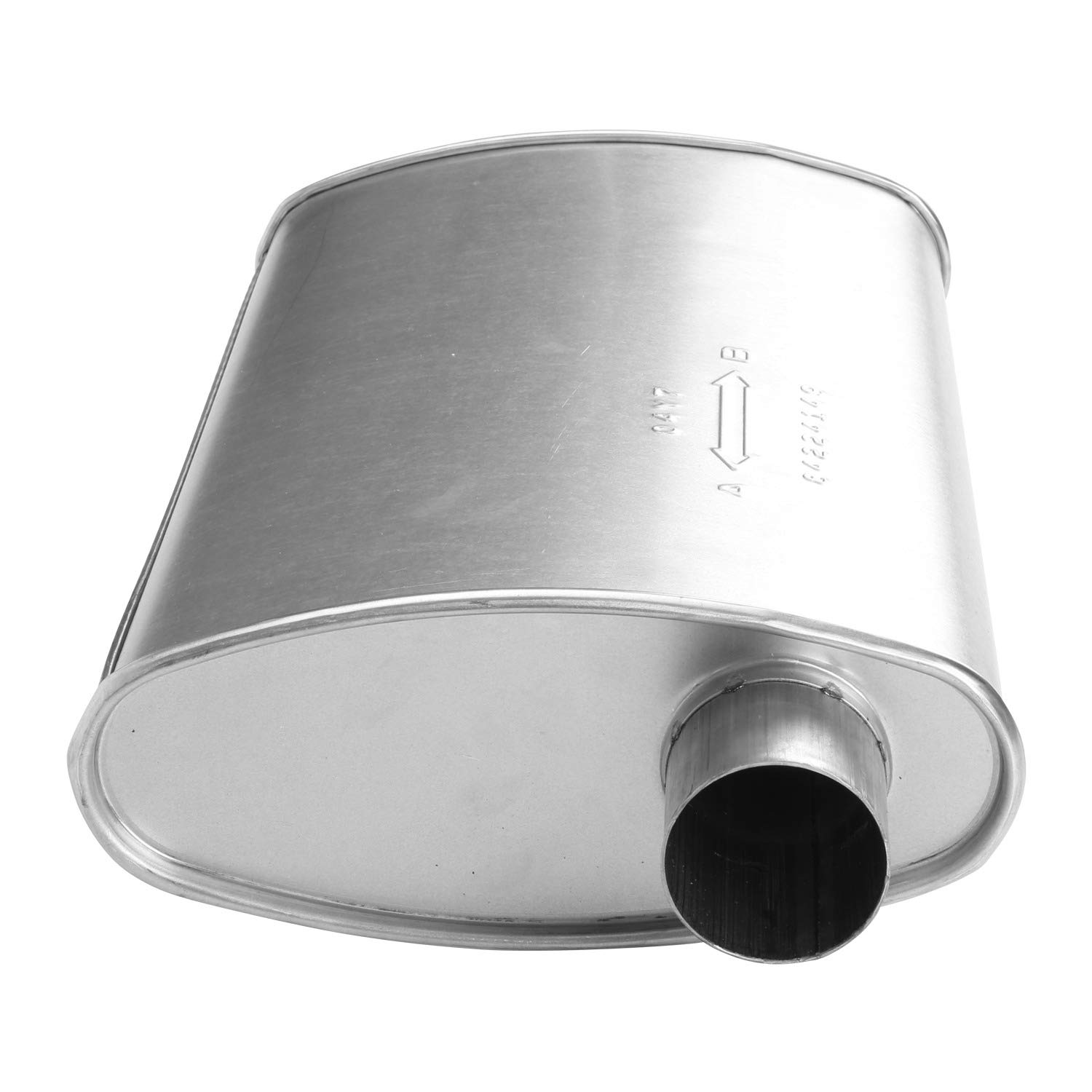 AP Exhaust Products 2272 High-Performance Exhaust Muffler for Trucks & SUVs - Reduce Noise & Improve Engine Efficiency for Off-Road & Daily Driving