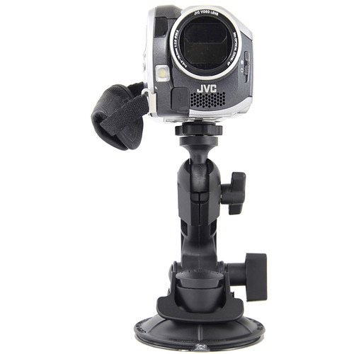 Delkin Fat Gecko Mini Camera Mount - Universal Suction Cup Mount for DSLR, Camcorder, Action Cam - Perfect for Car, Window, Wall & Smooth Surface Mounting