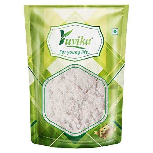 YUVIKA Pure Himalayan Pink Salt Powder - 400g Natural Rock Salt for Cooking, Seasoning & Health Benefits - Ideal for Baking, Grilling & Detox Drinks