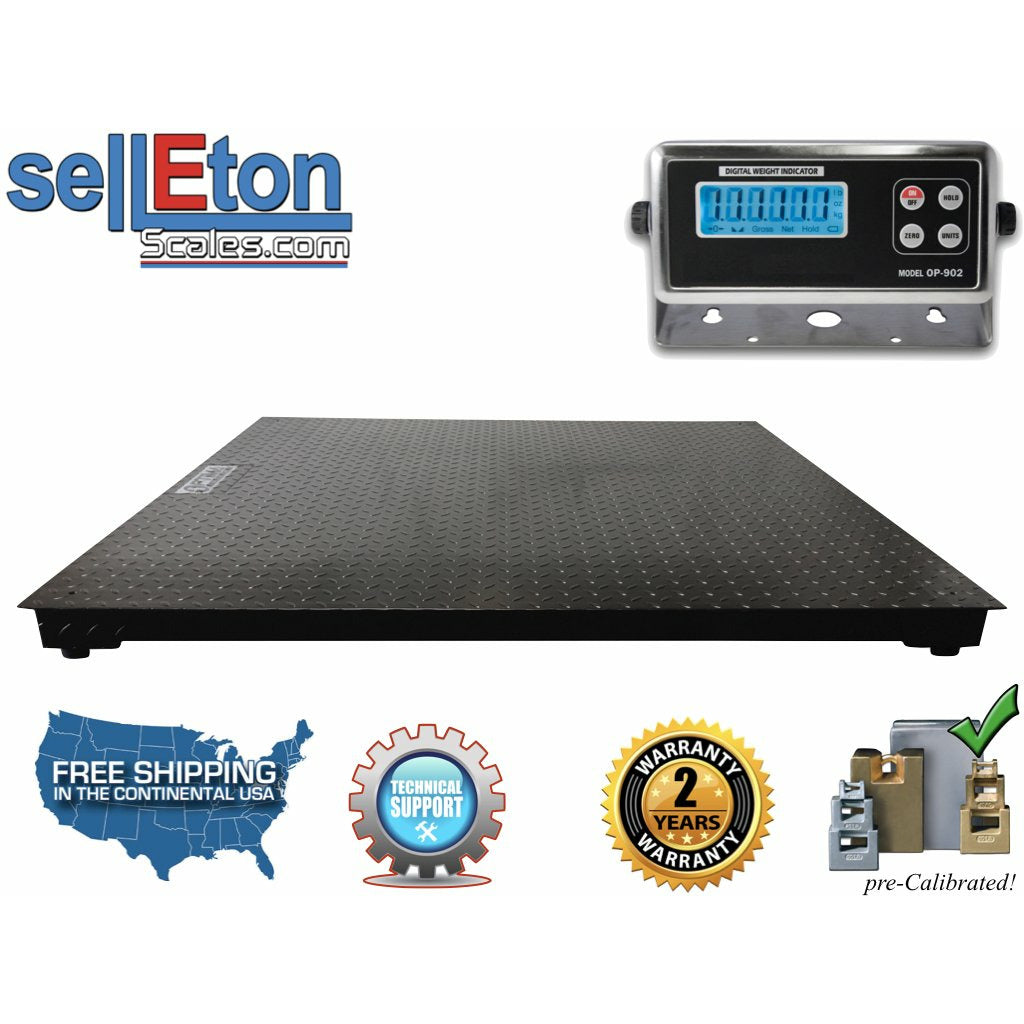 Heavy Duty Industrial Floor Scale 7' x 7' (84