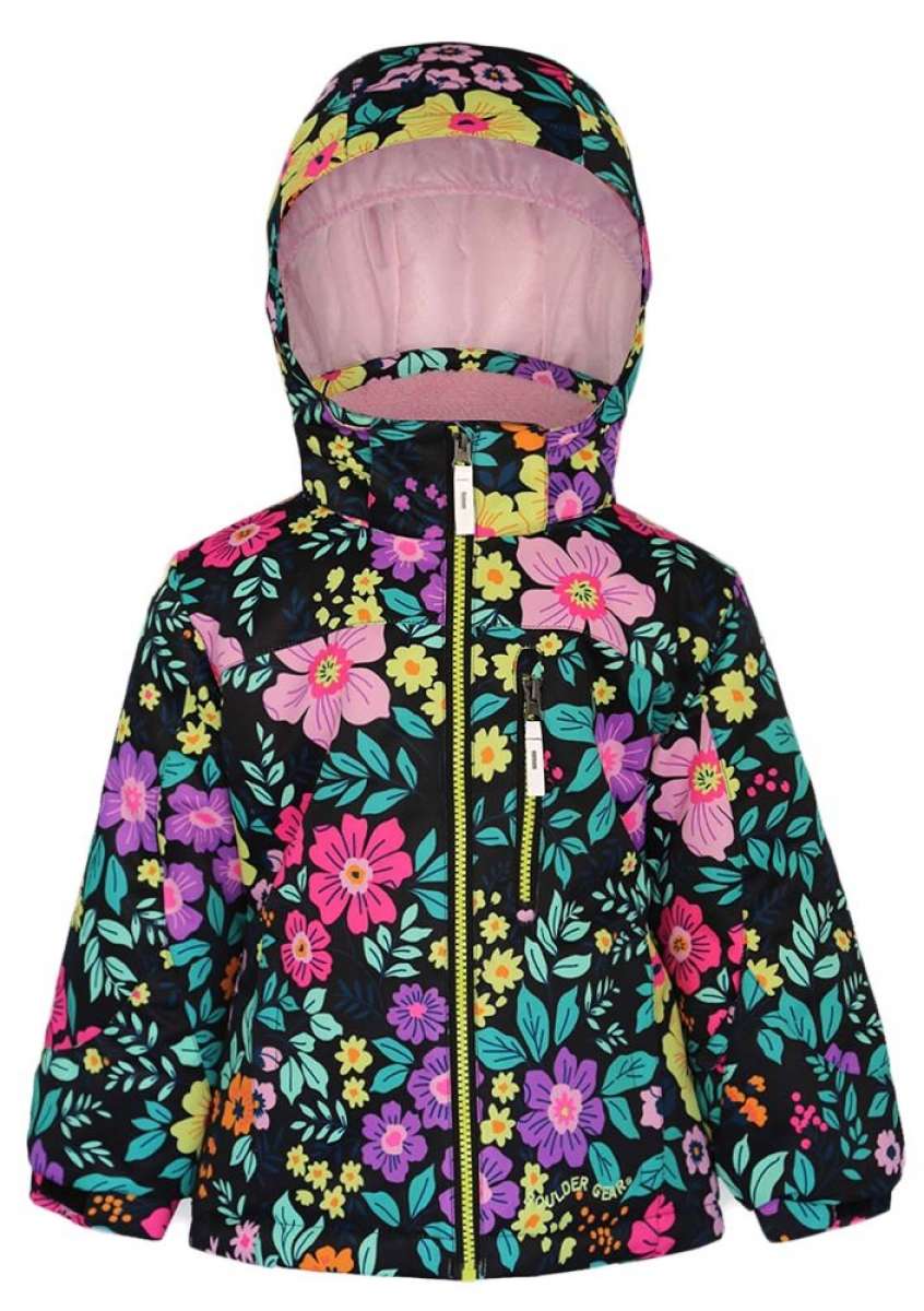 Boulder Gear Girls Cece Insulated Jacket 2024 - Warm Winter Coat for Kids, Waterproof & Windproof Outerwear - Perfect for Snow Play, School & Outdoor Adventures