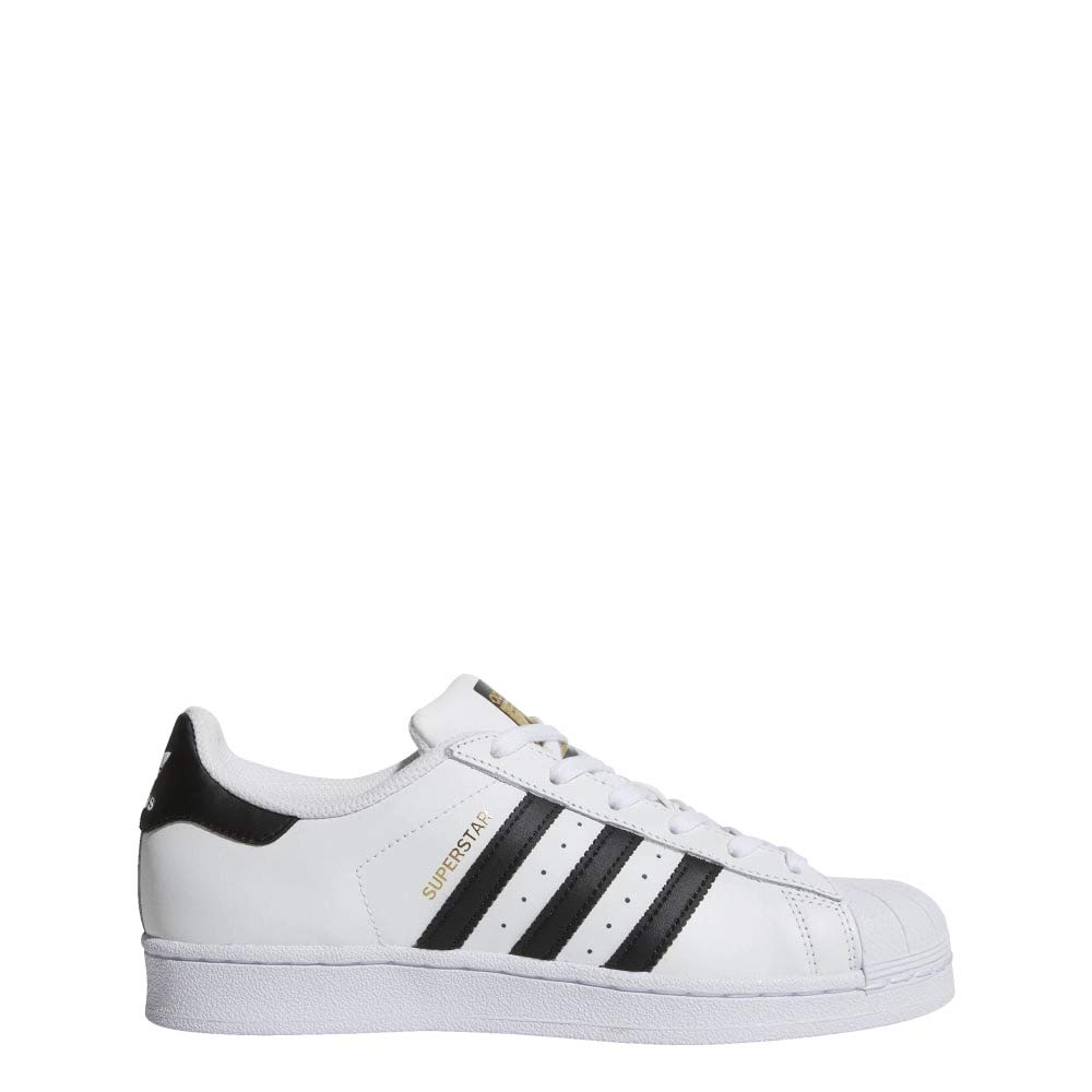 adidas Originals Women's Superstar Sneakers - Classic White Leather Low-Top Shoes with Shell Toe | Casual Wear, Street Style & Everyday Comfort