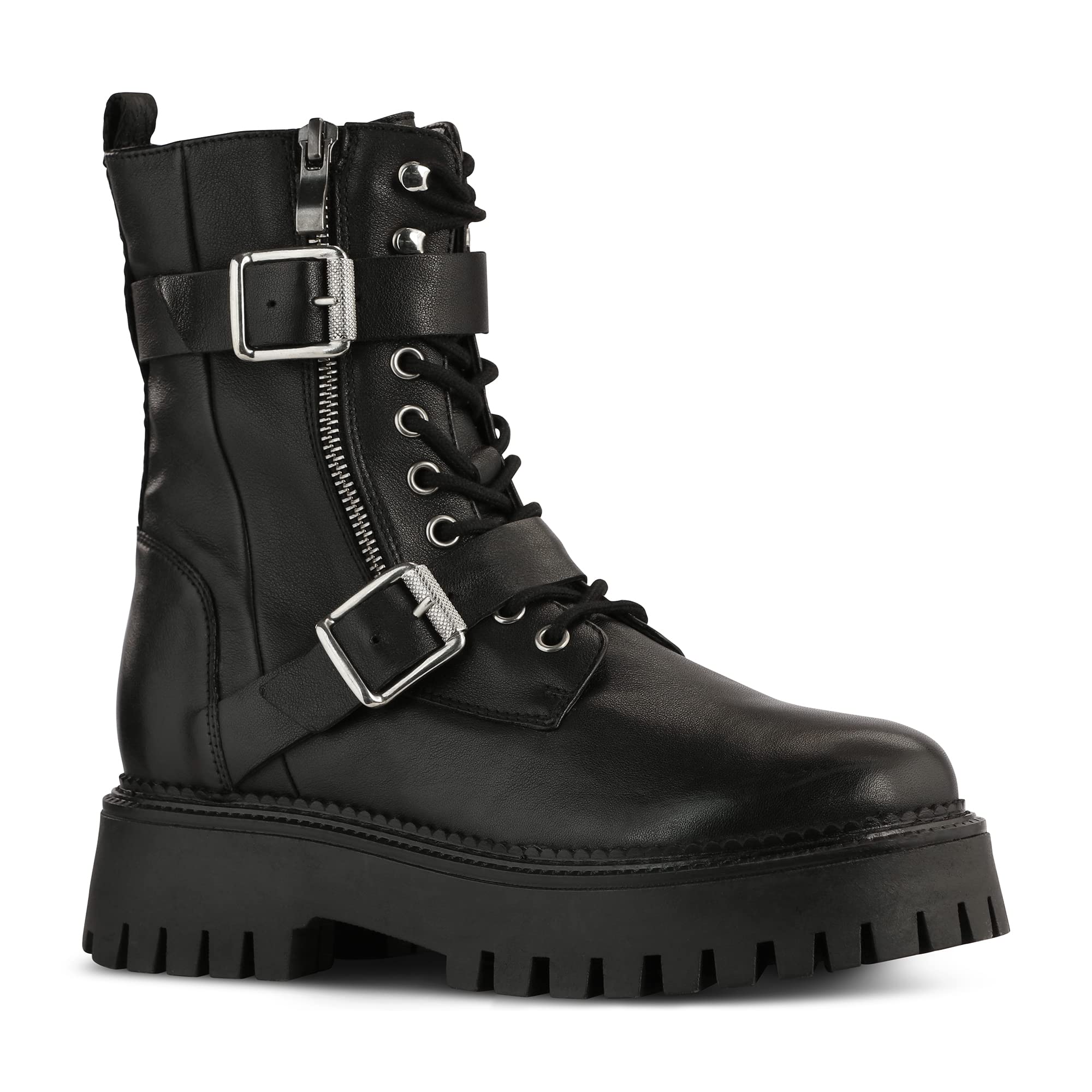 JATAREA Women's Fashion Leather Ankle Boots & Booties - Stylish Comfort for Fall, Winter & Everyday Wear