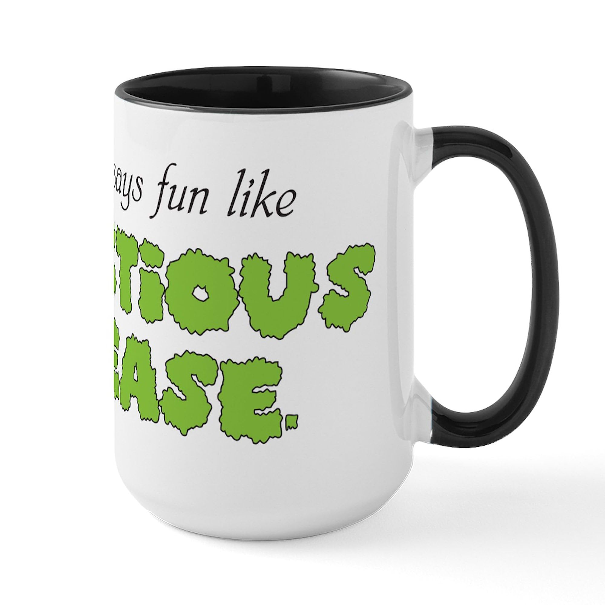 Personalized 15 oz (444 ml) Ceramic Coffee Mug - Custom Name or Text - Perfect for Office, Home & Gifts - CafePress ID Mugs