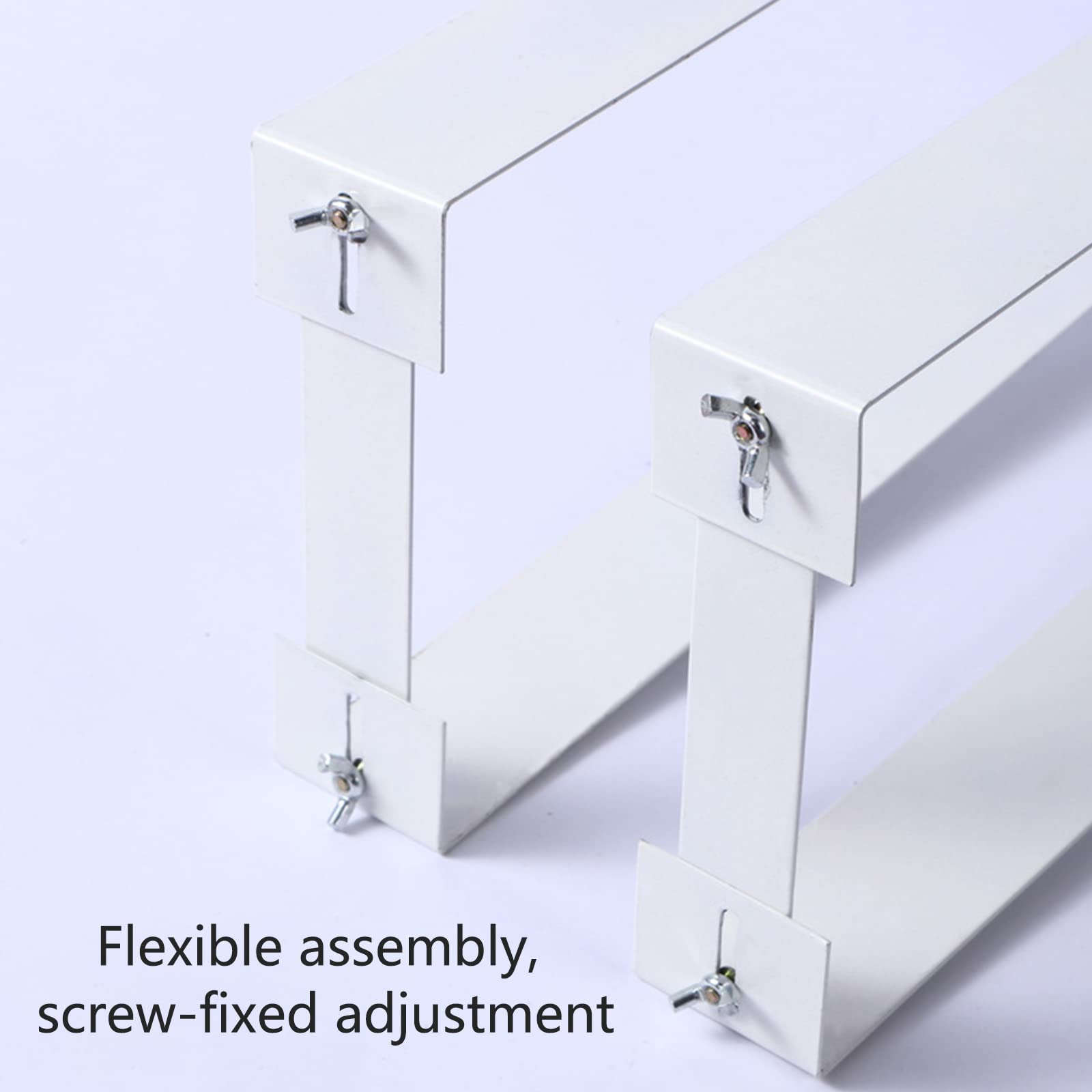 Adjustable Under Desk CPU Holder Stand - PC Case Mount Bracket for Most Computer Cases | Secure & Space-Saving Desktop Organizer for Home Office & Gaming Setup