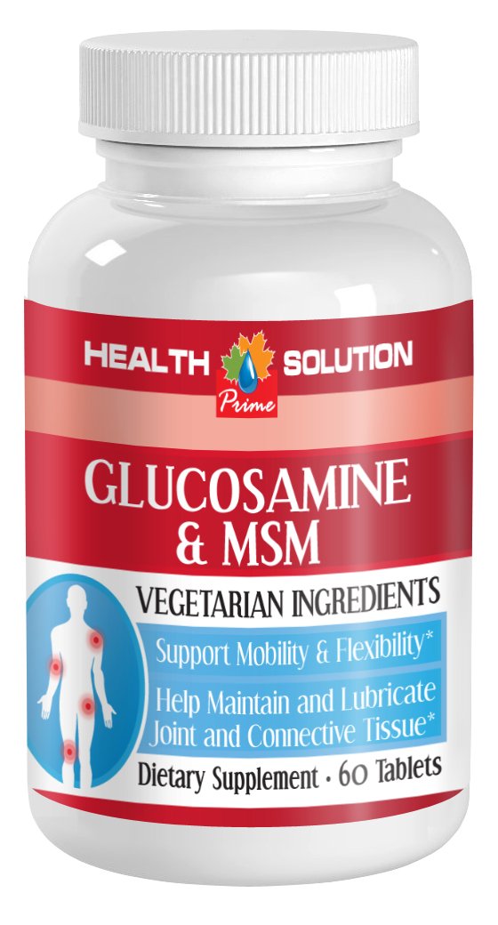 Potassium Chloride Magnesium with Glucosamine & MSM - Premium Joint Support Supplement for Strong Bones & Cartilage (6 Bottles) - Ideal for Athletes, Seniors & Active Lifestyles