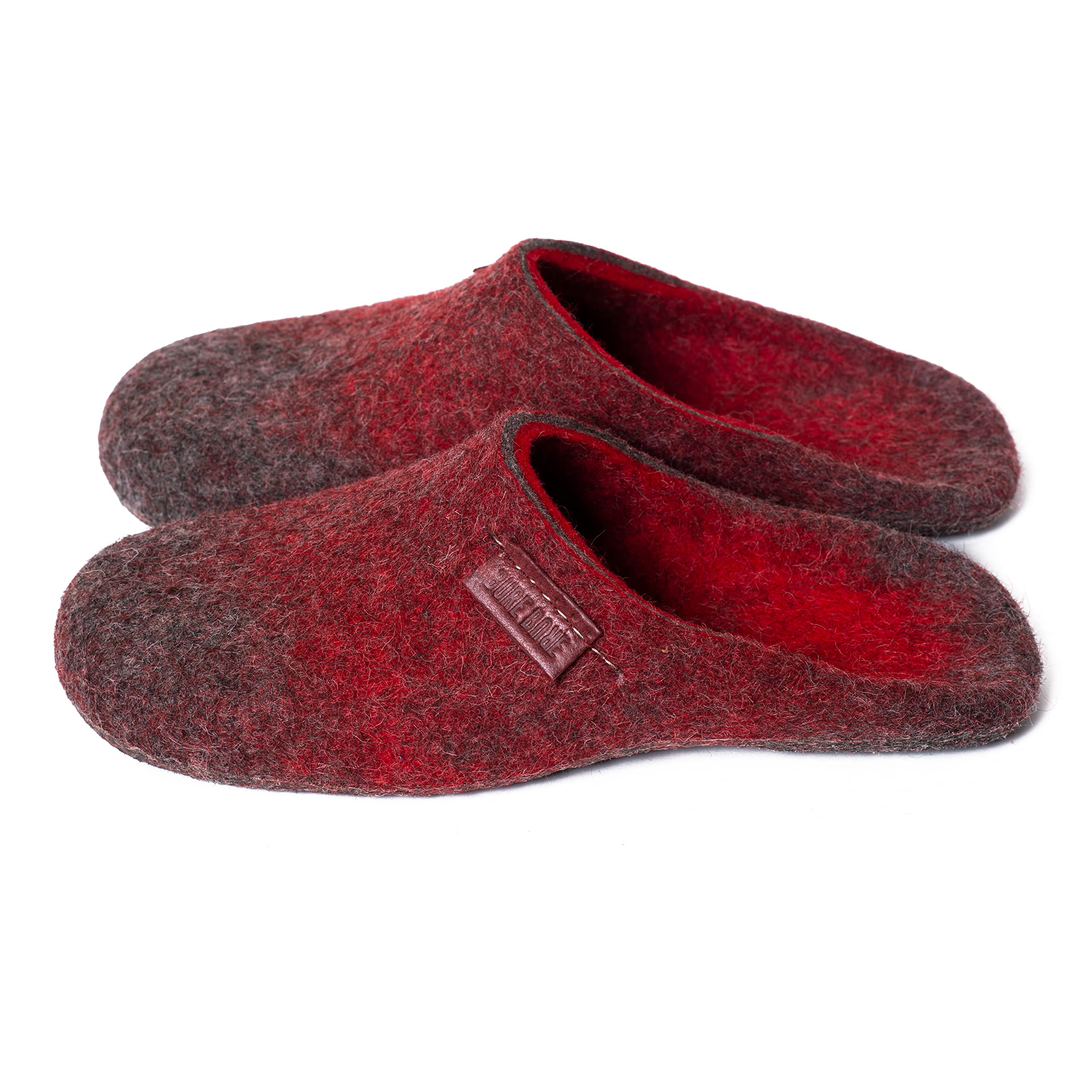 Cozy Felted Wool Slippers for Women - Non-Slip Indoor/Outdoor House Shoes - Perfect Mothers Day Gift for Her - Ideal for Home, Office & Relaxation