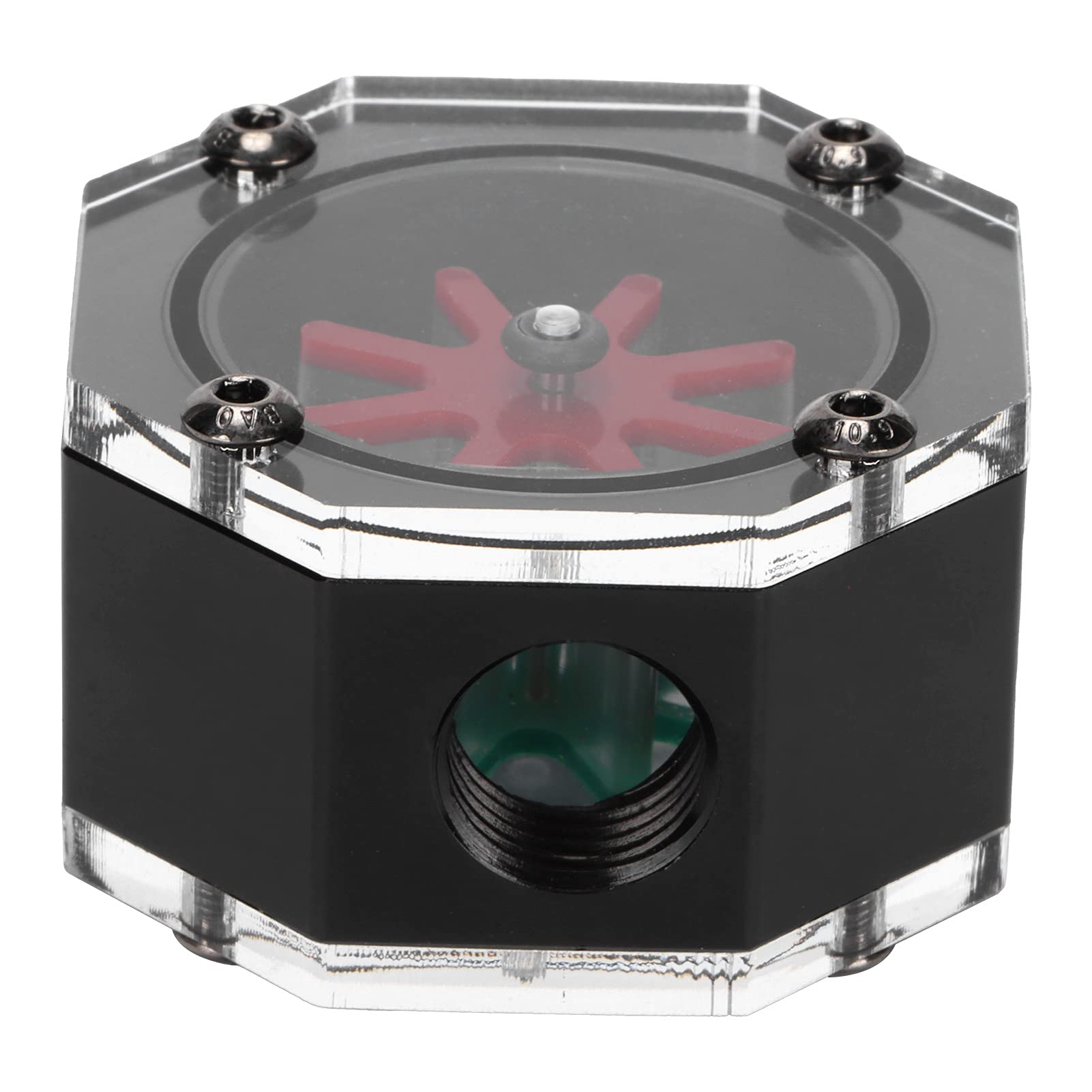 High-Performance PC Cooling System - Durable Acrylic Water Meter for Computers & Laptops | Ideal for Gaming Rigs, Workstations & Home Office Setups