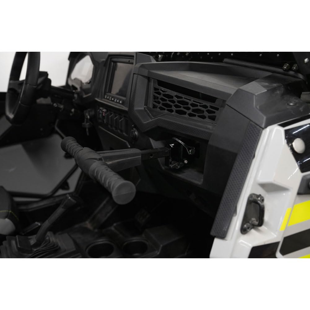 TUSK Grab Handle Anti-Rattle Clamp - Black for Polaris RZR XP Turbo S Velocity (2019-2021) | Durable Off-Road Accessory for UTV Side-by-Side Vehicles | Perfect for Trail Riding & Off-Road Adventures
