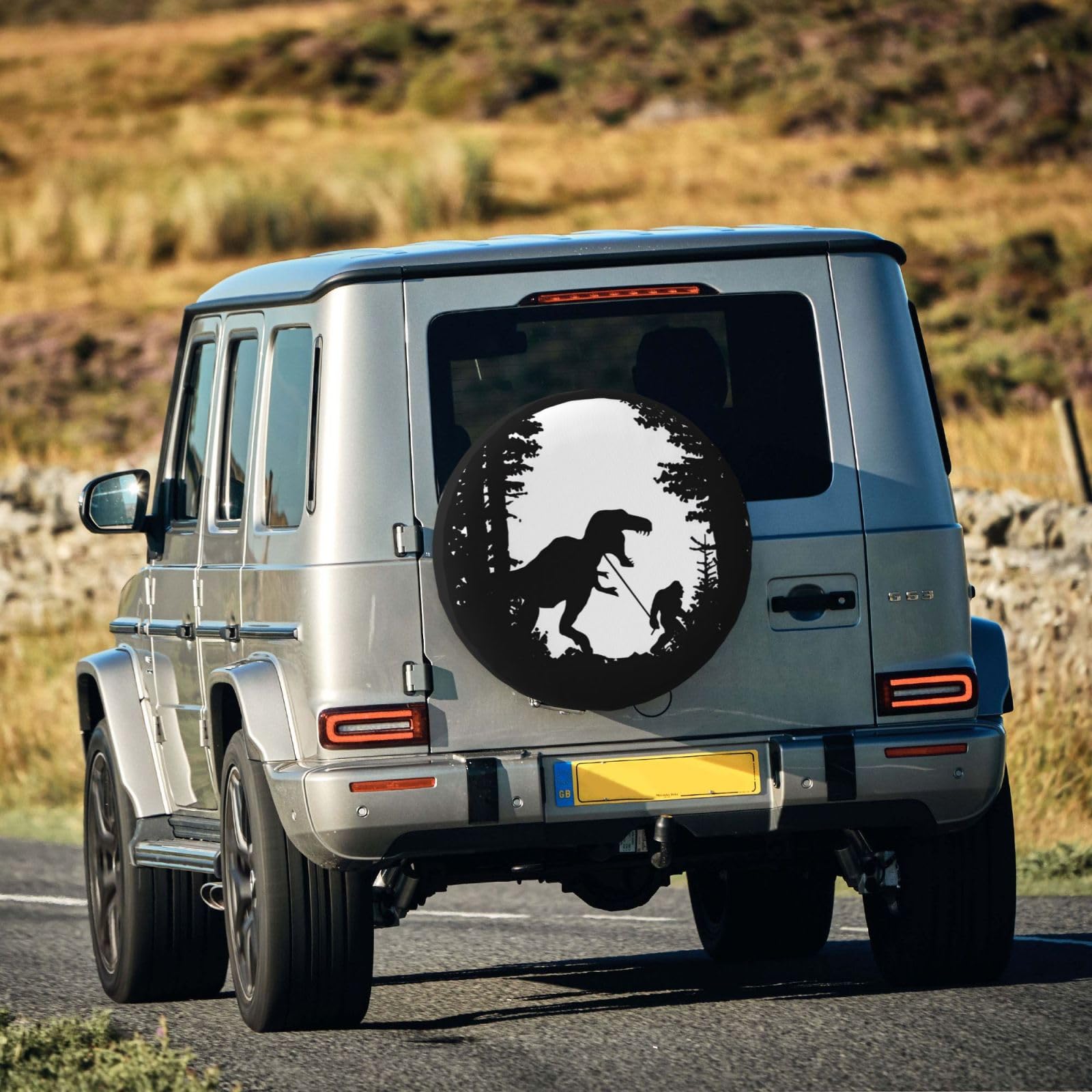 Dinosaur Bigfoot RV Spare Tire Cover - Universal 16