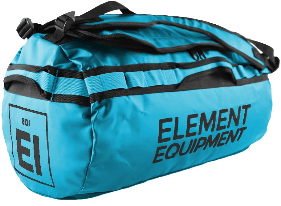 Waterproof Teal Small Trailhead Duffel Bag with Adjustable Shoulder Straps - Perfect for Travel, Gym & Outdoor Adventures