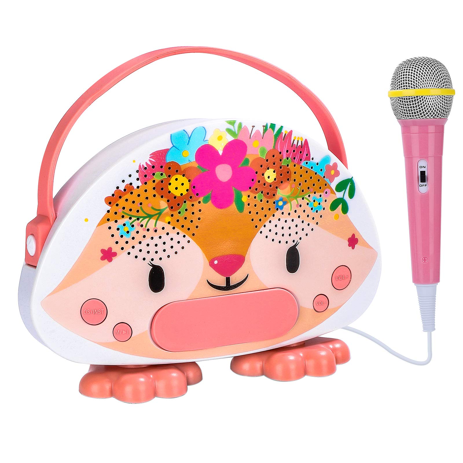 Portable Kids Karaoke Machine with Microphone - Singing Toy for Toddlers & Children Ages 3-12 | Birthday Gift Idea for Boys & Girls | Perfect for Home Parties, Playdates & Family Fun Nights