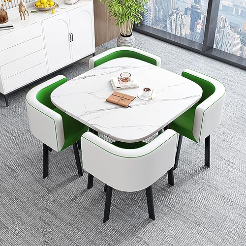 White+green