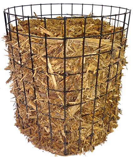 Erva Bunny Barricade Plant Protector Cage (5 Pack) - Durable Garden Plant Cages for Outdoor Use - Protect Plants from Rabbits, Deer & Pests - Made in USA - Ideal for Vegetable Gardens, Flower Beds & Backyard Landscaping