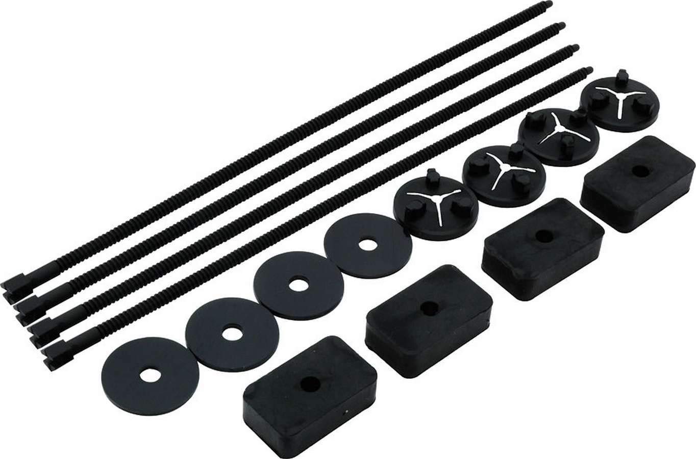 Allstar Performance Electric Fan Replacement Mounting Kit - Universal Fit for Cars & Trucks - Easy Installation for Engine Cooling Systems - Ideal for DIY Auto Repair & Performance Upgrades