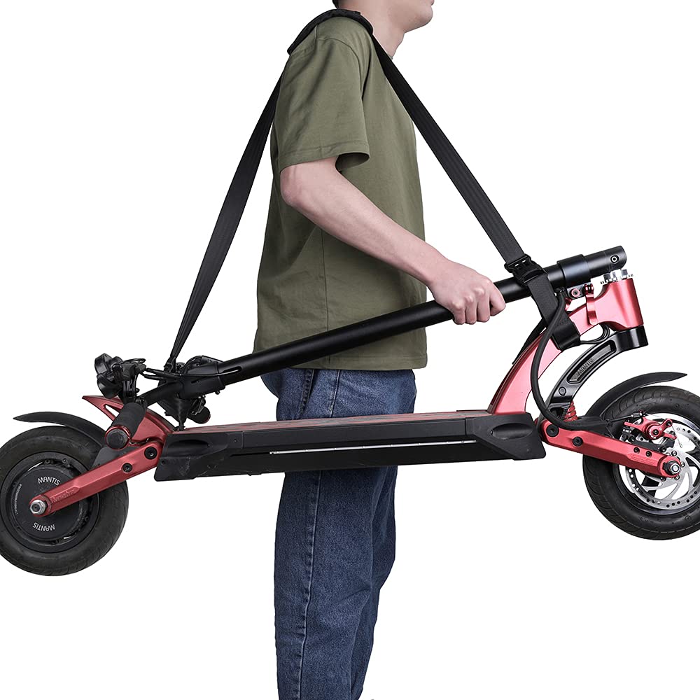 Rhinowalk Adjustable Shoulder Strap for Kick Scooter, E-Bike, Folding Bike & Skateboard - Portable Carrying Strap for Commuting, Travel & Outdoor Activities