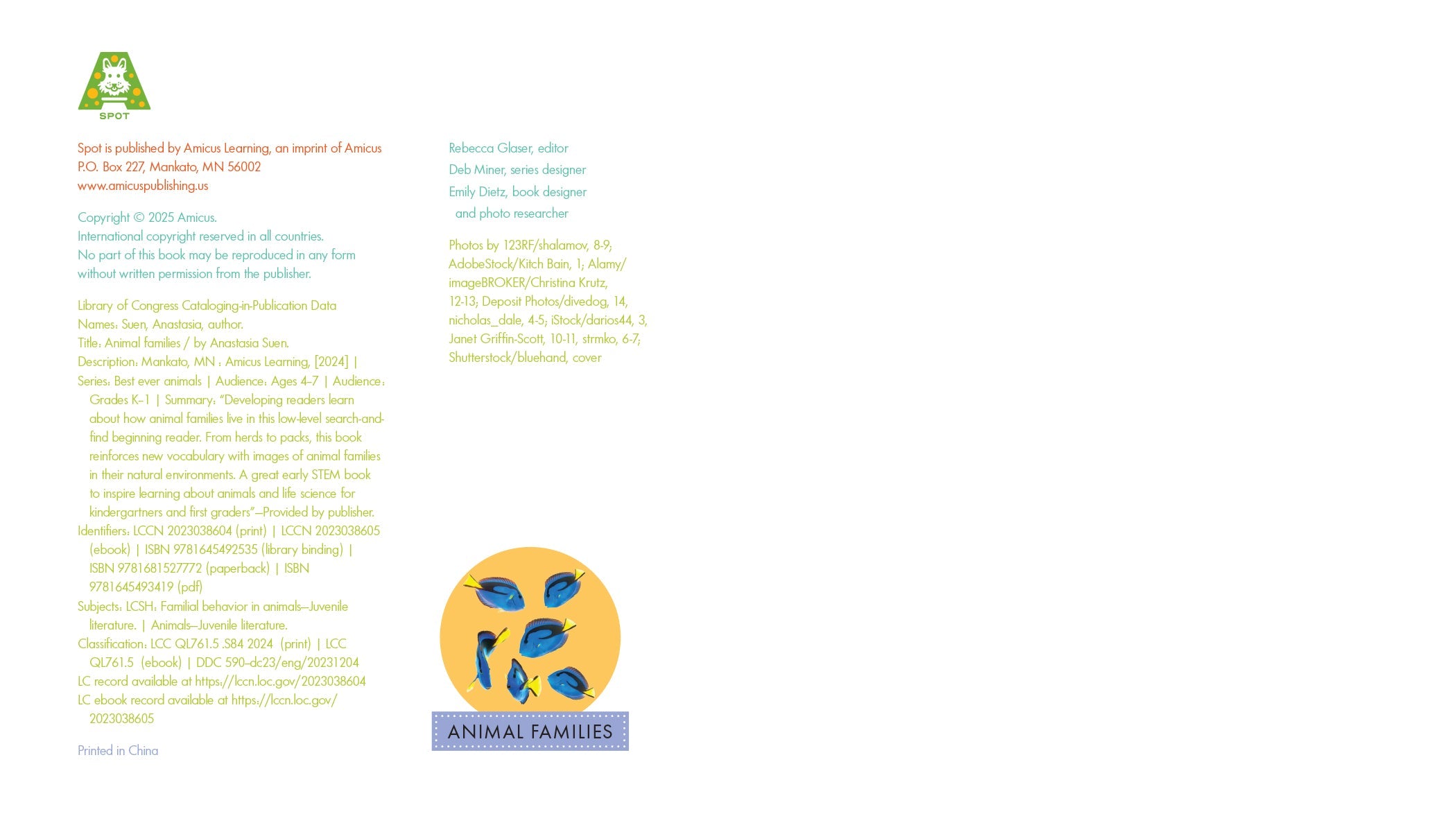 Animal Families - Educational Toys for Kids, Learning Games for Toddlers | Perfect for Preschool, Homeschool & Family Bonding Activities