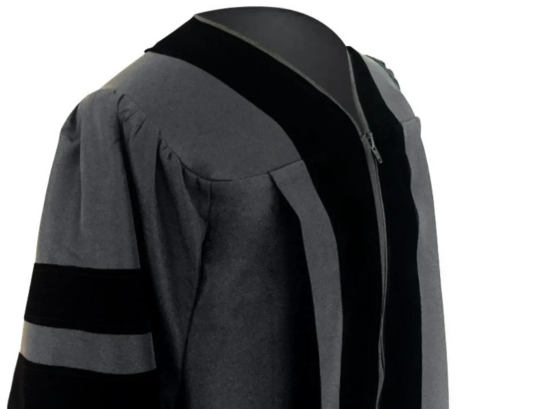 UC Santa Barbara Doctoral Regalia Set - Official Graduation Gown, Hood & Cap for PhD Ceremony - Perfect for Commencement, Academic Photos & Professional Events