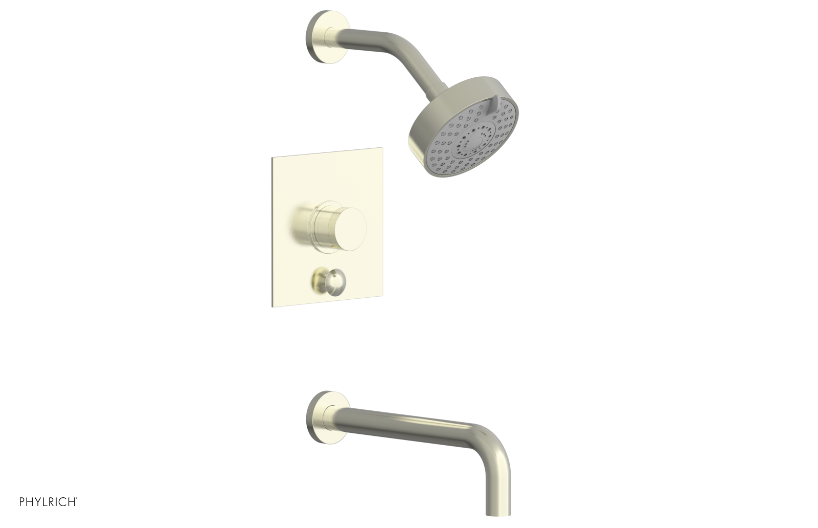 BASIC II 10 Pressure Balance Tub and Shower Set 230S 26 10 - Water Temperature Control Valve for Bathroom & Shower Installation - Perfect for Home, Hotel, and Apartment Renovations
