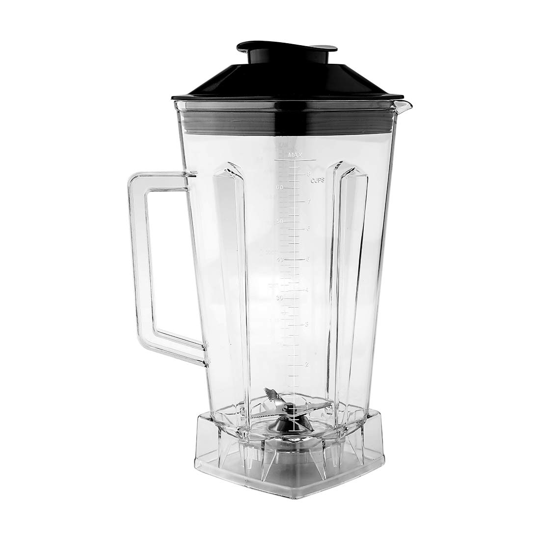 64 OZ Container for Vitamix 5200 Blender - Replacement Pitcher with Blade & Lid - Compatible with Vitamix 5200, 5300, A2300, A2500, A3500, VM0101E, VM0103, VM0158, VM0197 - Perfect for Smoothies, Soups & Nut Butters