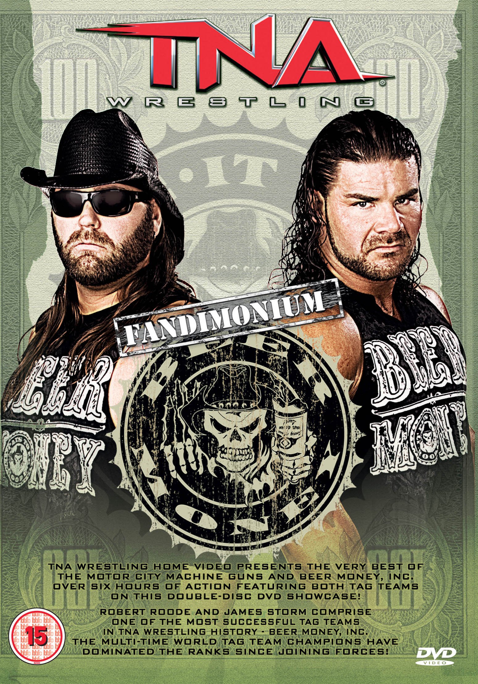 TNA Wrestling: Fandimonium - Beer Money vs Motor City Machine Guns DVD | Pro Wrestling Collectible for Fans | Perfect for Wrestling Parties & Memorabilia Collections