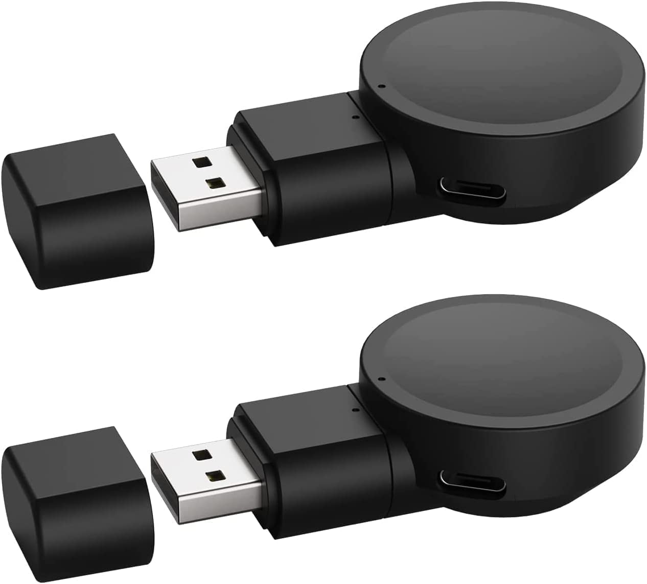 Samsung Watch Charger for Galaxy Watch 4/3/Active 2 - Magnetic USB-C Charger | Travel & Home Use
