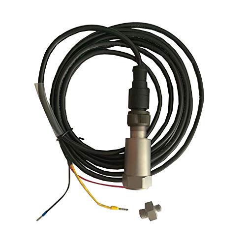 Taidacent DC24V Piezoelectric Vibration Sensor 4-20mA Vibration Transmitter for Industrial Monitoring - Fan, Pump & Motor Vibration Analysis with DCS/PLC Connectivity (0-50mm/s Range) - Ideal for Predictive Maintenance & Equipment Health Monitoring