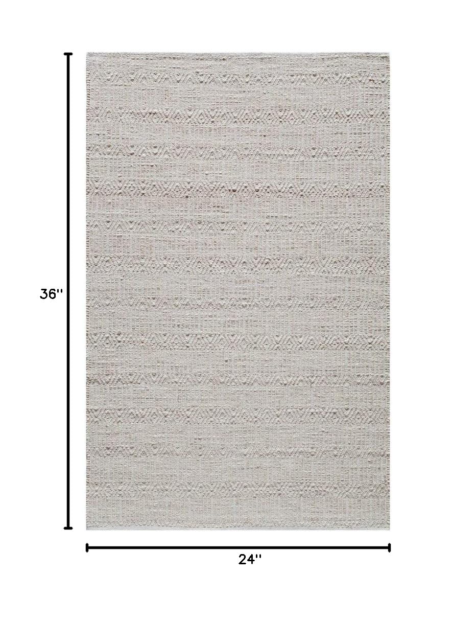 Rugs America Emerson Natural Fiber Rug 2' x 3' Tan - Handwoven Jute Area Rug for Living Room, Bedroom & Entryway