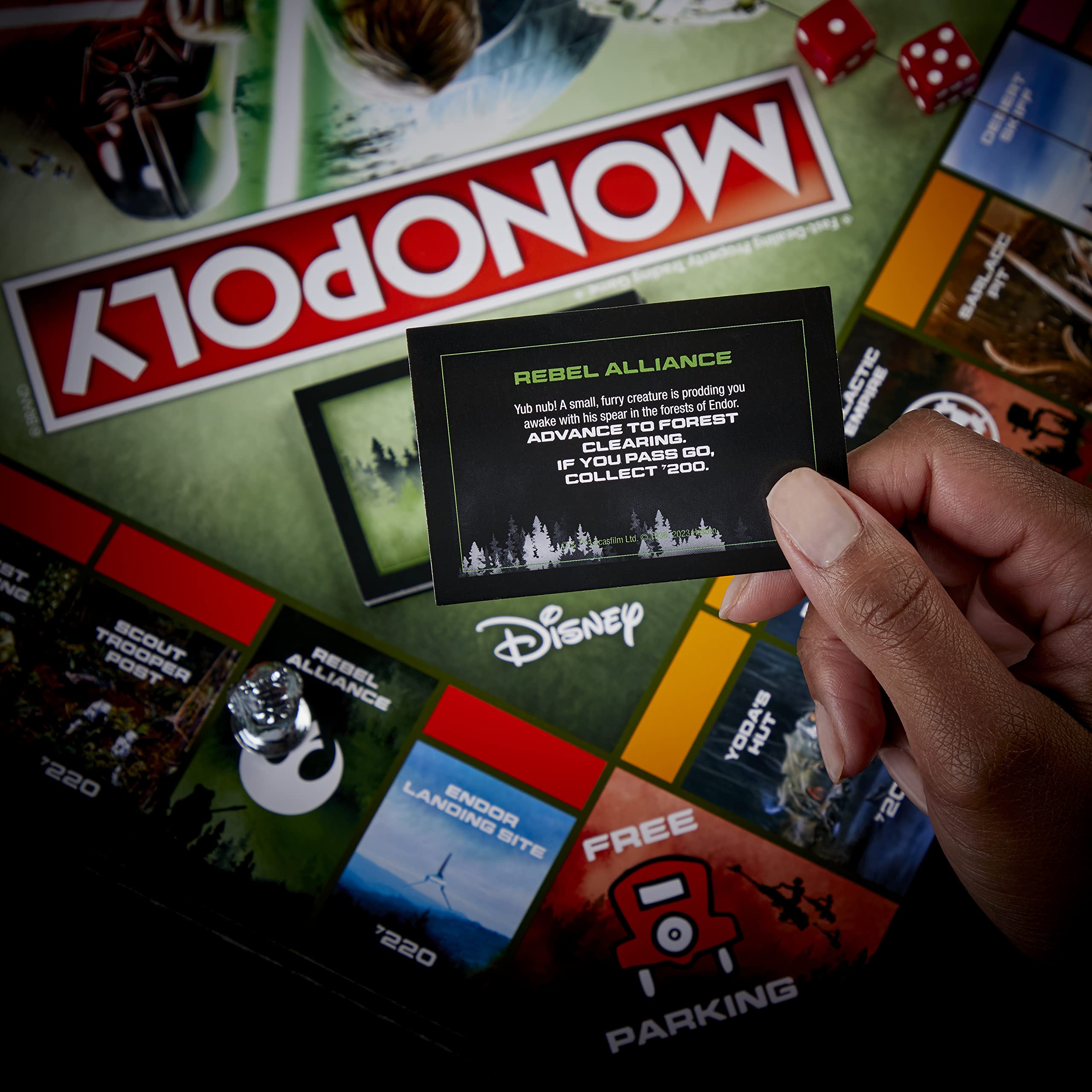 Star Wars Return of The Jedi Edition Monopoly Board Game for 2-6 Players, Ages 8 and Up | Family Game Night, Birthday Gifts, Movie Themed Party Games