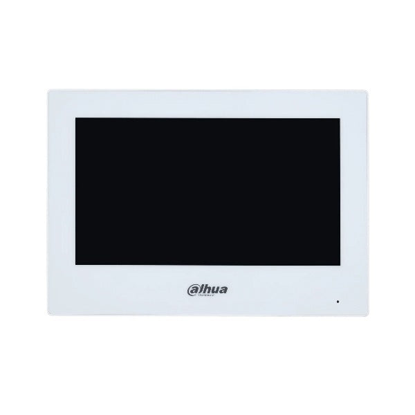 Dahua DHI-VTH2621GW 7-Inch IP Video Intercom System with Touch Screen - White | Secure Home & Office Communication for Apartments, Villas, and Gated Communities