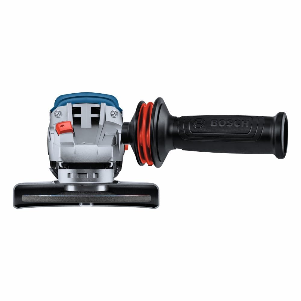 BOSCH GWS18V-10N 18V Cordless Brushless Angle Grinder with Slide Switch - 4-1/2 to 5 Inch Cutting & Grinding Tool (Bare Tool) - Perfect for Metalworking, Wood Cutting, and DIY Projects