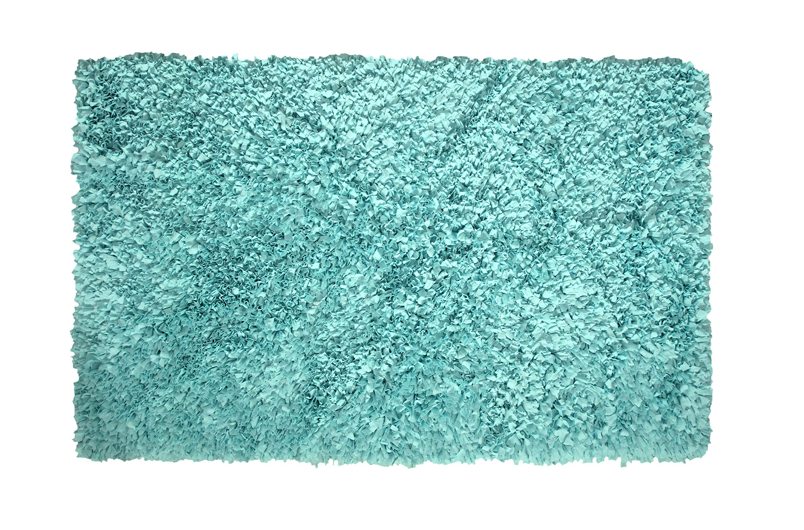 Premium Soft Shaggy Area Rug for Living Room - Machine Washable, Non-Slip, Foldable Indoor Carpet - Easy to Clean, 3'5