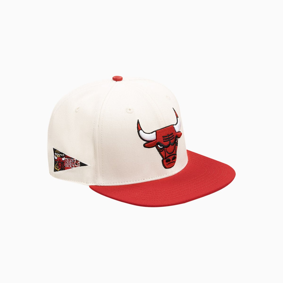 Chicago Bulls Retro Classic Primary Logo NBA Wool Snapback Hat - Vintage Basketball Cap for Men & Women - Perfect for Games, Streetwear & Fan Collections