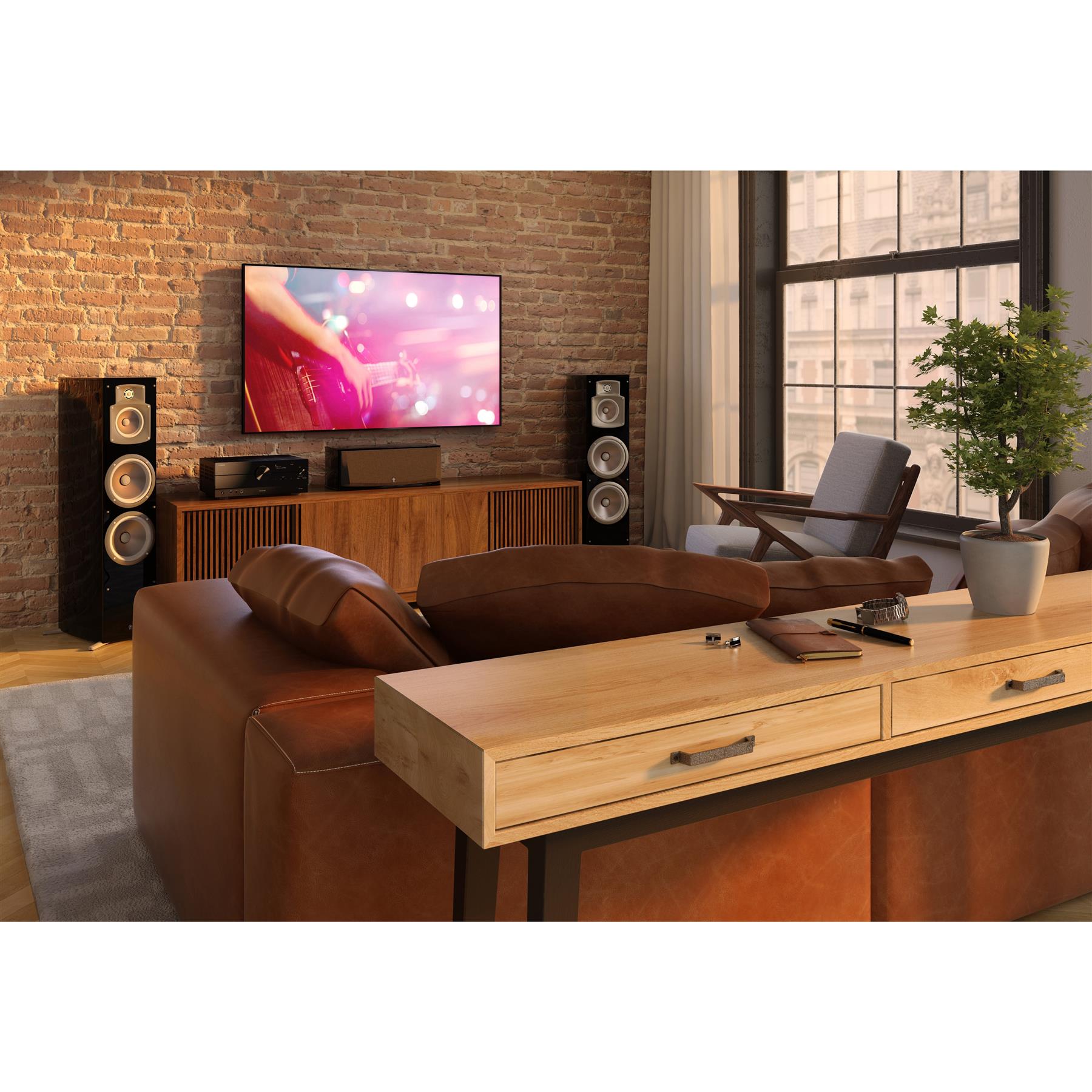 Yamaha RX-A2A AVENTAGE 7.2 Channel 8K HDMI AV Receiver with MusicCast - Home Theater System for Movies, Gaming & Music Streaming
