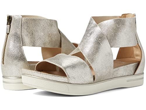Platinum Glitter Suede