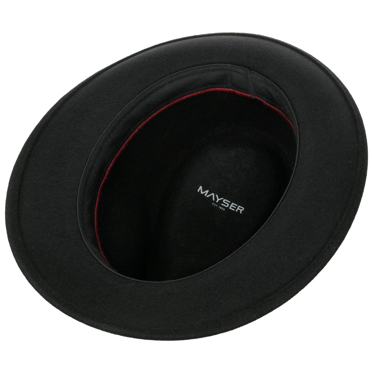 Stylish Mayser Manuel Fedora Hat for Men - Classic Wool Felt Dress Hat for Casual & Formal Occasions - Perfect for Weddings, Parties & Everyday Wear