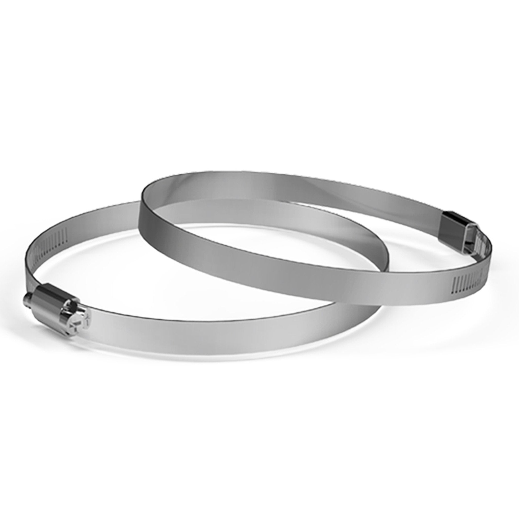 AC Infinity Stainless Steel Duct Clamps - Heavy Duty HVAC Clamps for Air Ventilation (4/6/8/10 Inch, 2-Pack) - Perfect for Ductwork, HVAC Systems & Home Ventilation Projects