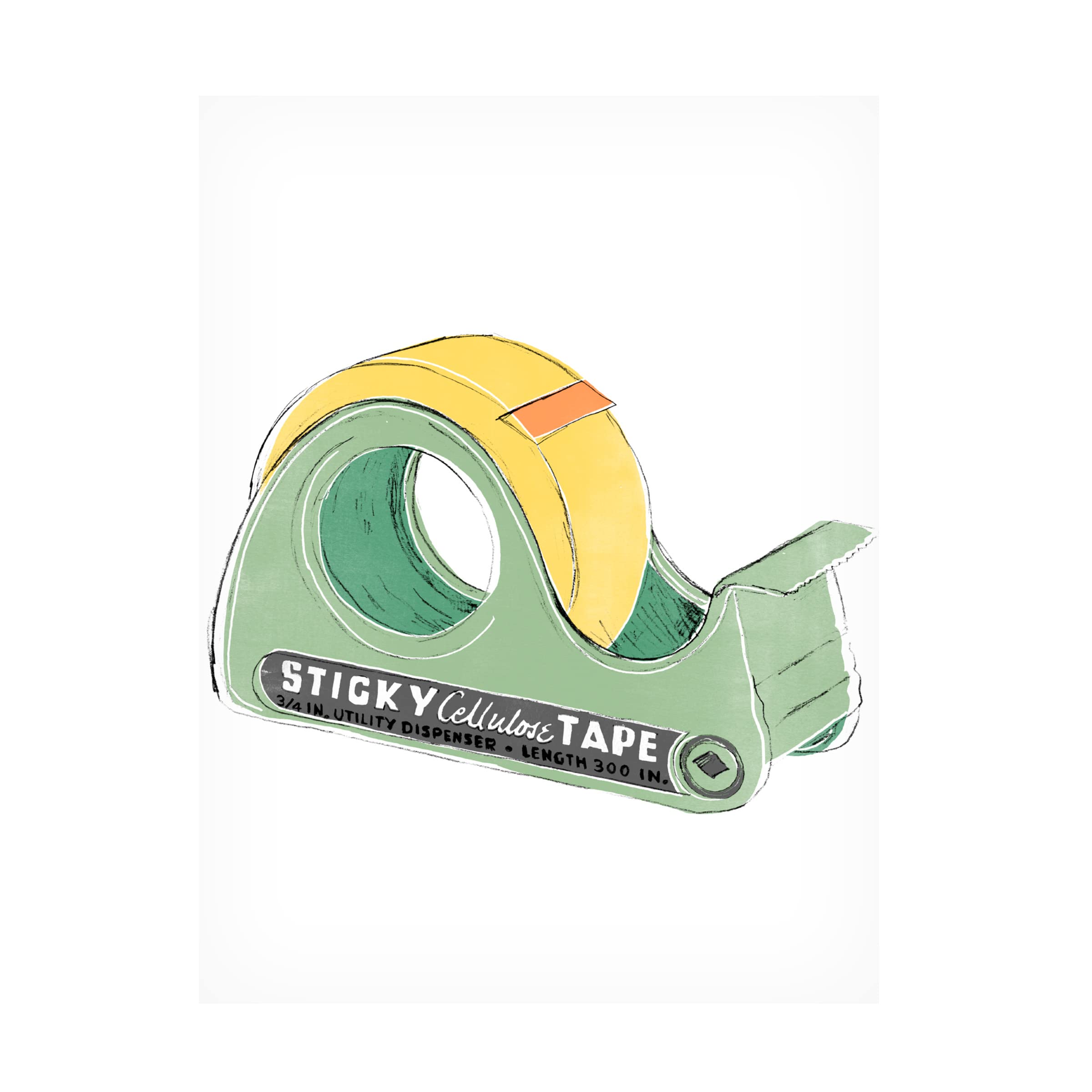 Trademark Fine Art 'School Days VI' Canvas Wall Art by June Erica Vess - Perfect for Home Decor, Office & Classroom Inspiration