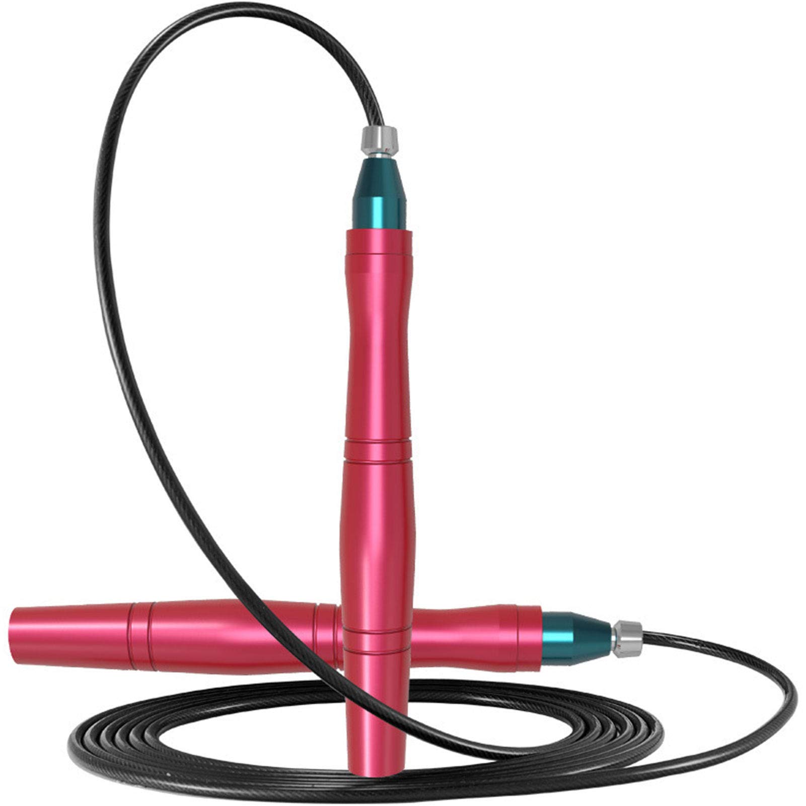 Hislaves Adjustable Jump Rope for Home Gym & Fitness Training - Professional Skipping Rope with Spare Cord - Perfect for Cardio, Boxing, Weight Loss & CrossFit Workouts