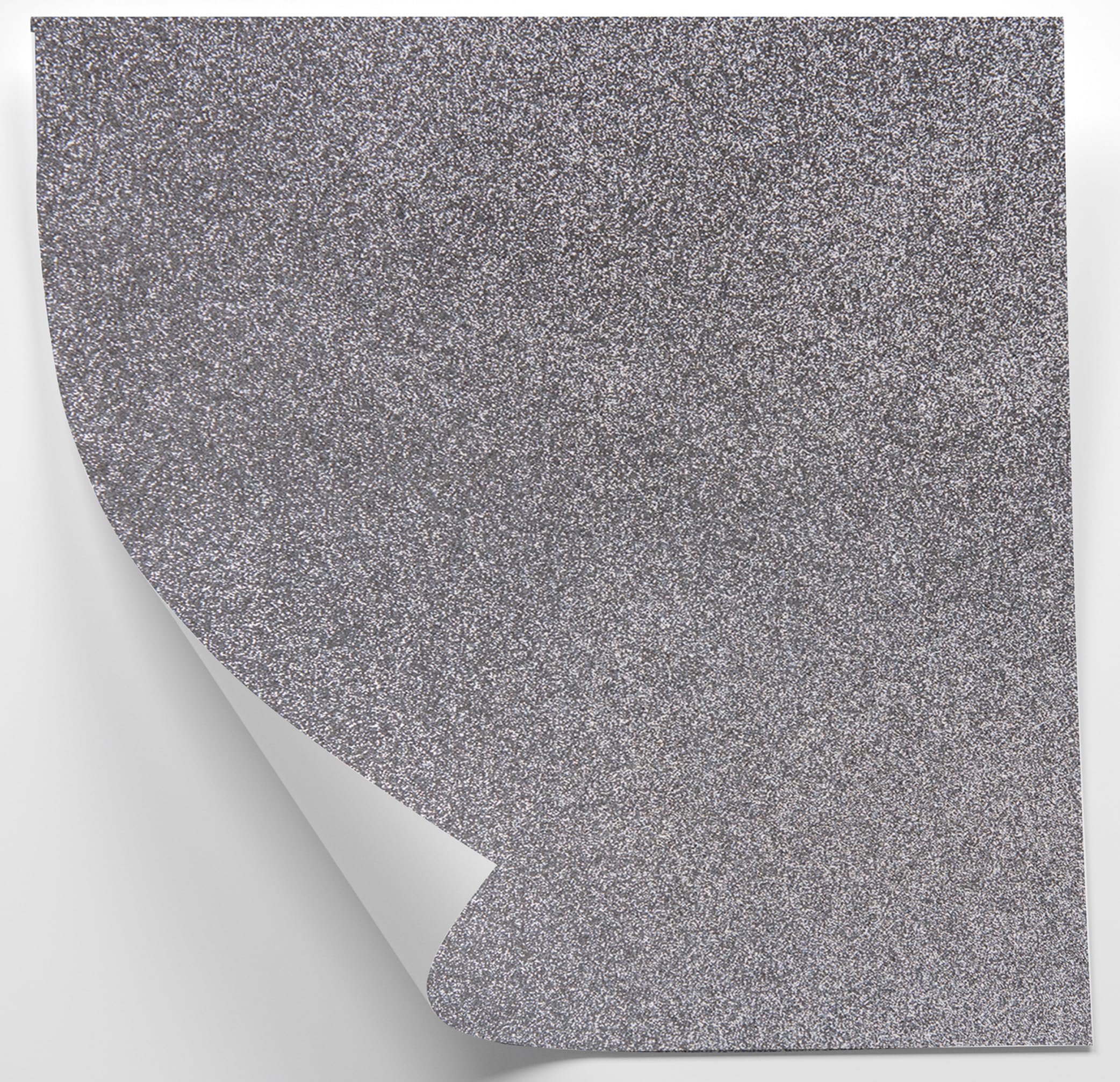 Premium Silver Glitter Cardstock Paper - 10 Sheets 12