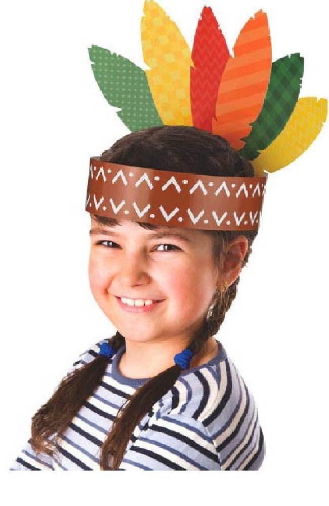 DIY Thanksgiving Headband Craft Kit - Make 4 Festive Headbands for Kids & Adults | Perfect for Holiday Parties, Classroom Activities & Family Fun