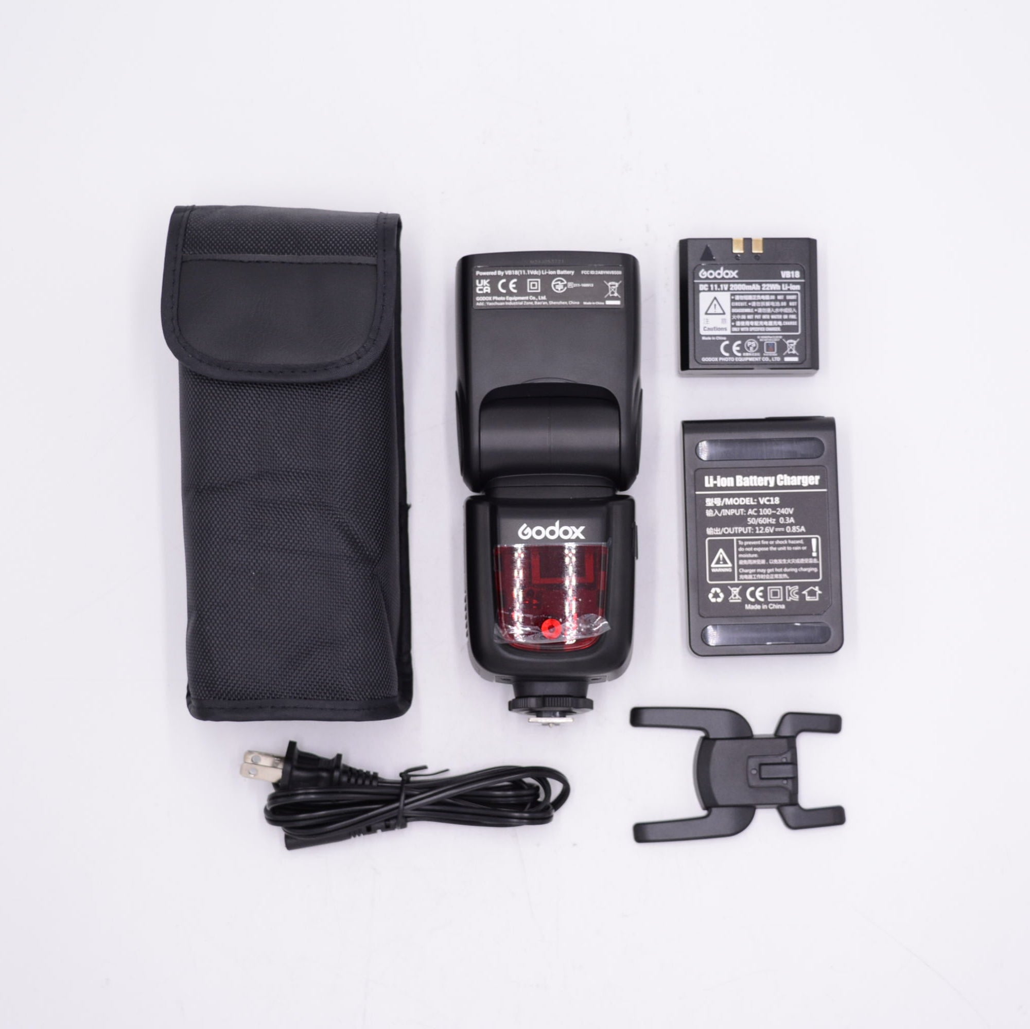 Godox V850II 53721 Professional Camera Flash Speedlite - Manual TTL Flash for Canon Nikon Sony DSLR & Mirrorless Cameras - Perfect for Portrait, Wedding & Studio Photography