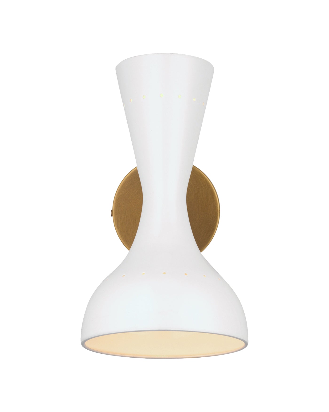 Pisa Wall Sconce White - Modern LED Wall Light Fixture for Living Room, Bedroom & Hallway Lighting