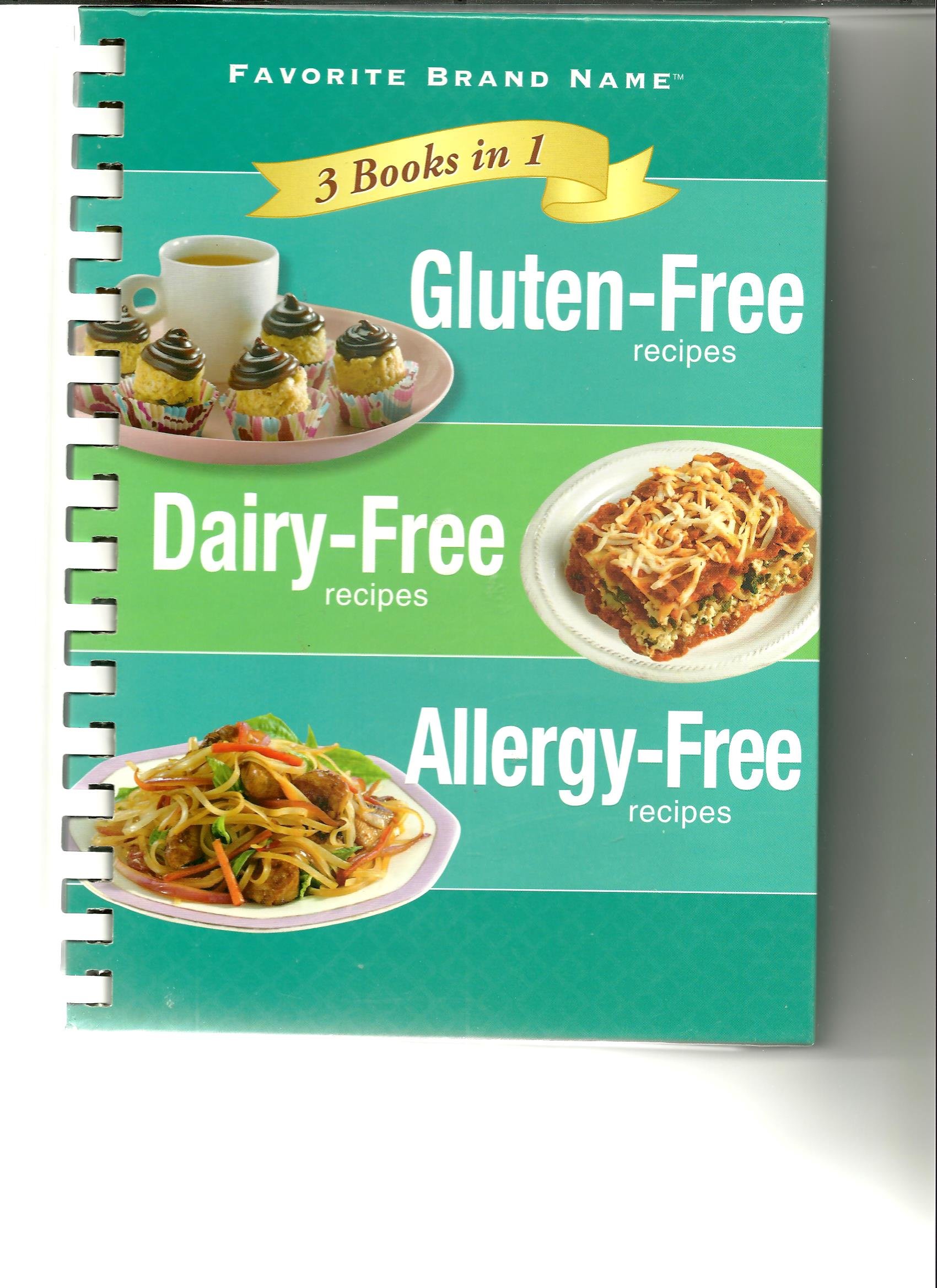 Gluten-Free, Dairy-Free & Allergy-Free Cookbook Collection - 3-in-1 Recipe Book by Favorite Brand | Healthy Eating for Special Diets, Food Allergies & Digestive Wellness