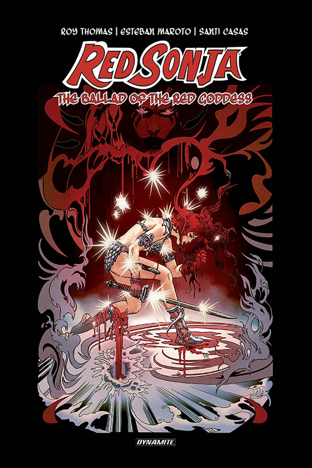Red Sonja: The Ballad of the Red Goddess Hardcover Comic Book - Epic Fantasy Adventure for Collectors & Comic Enthusiasts