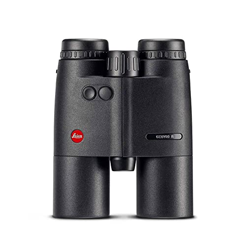 LEICA Geovid R Gen 2022 Compact Lightweight Hunting & Bird Watching Rangefinder Binoculars with Carrying Strap - Perfect for Outdoor Adventures, Wildlife Observation, and Precision Distance Measurement