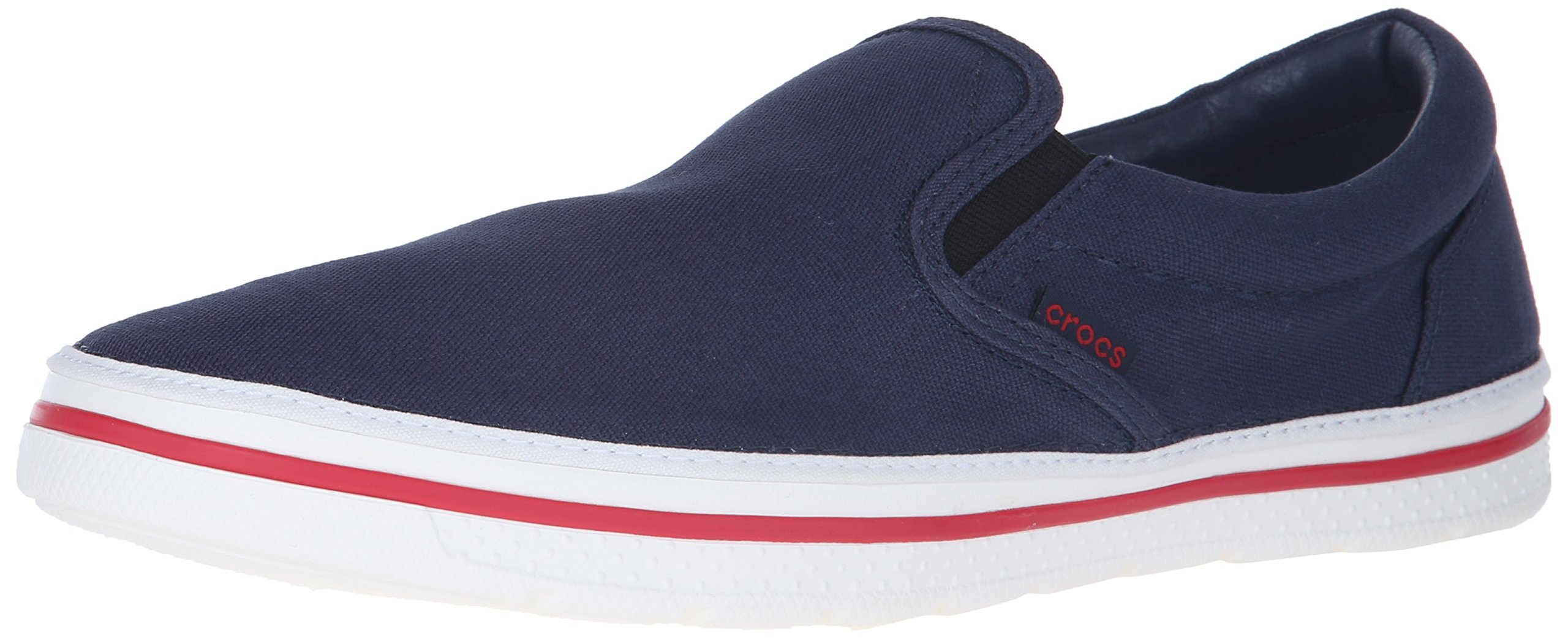 Crocs Men's Norlin Slip-On M Flat - Comfortable Casual Shoes for Men | Waterproof & Lightweight | Perfect for Beach, Pool, and Outdoor Activities