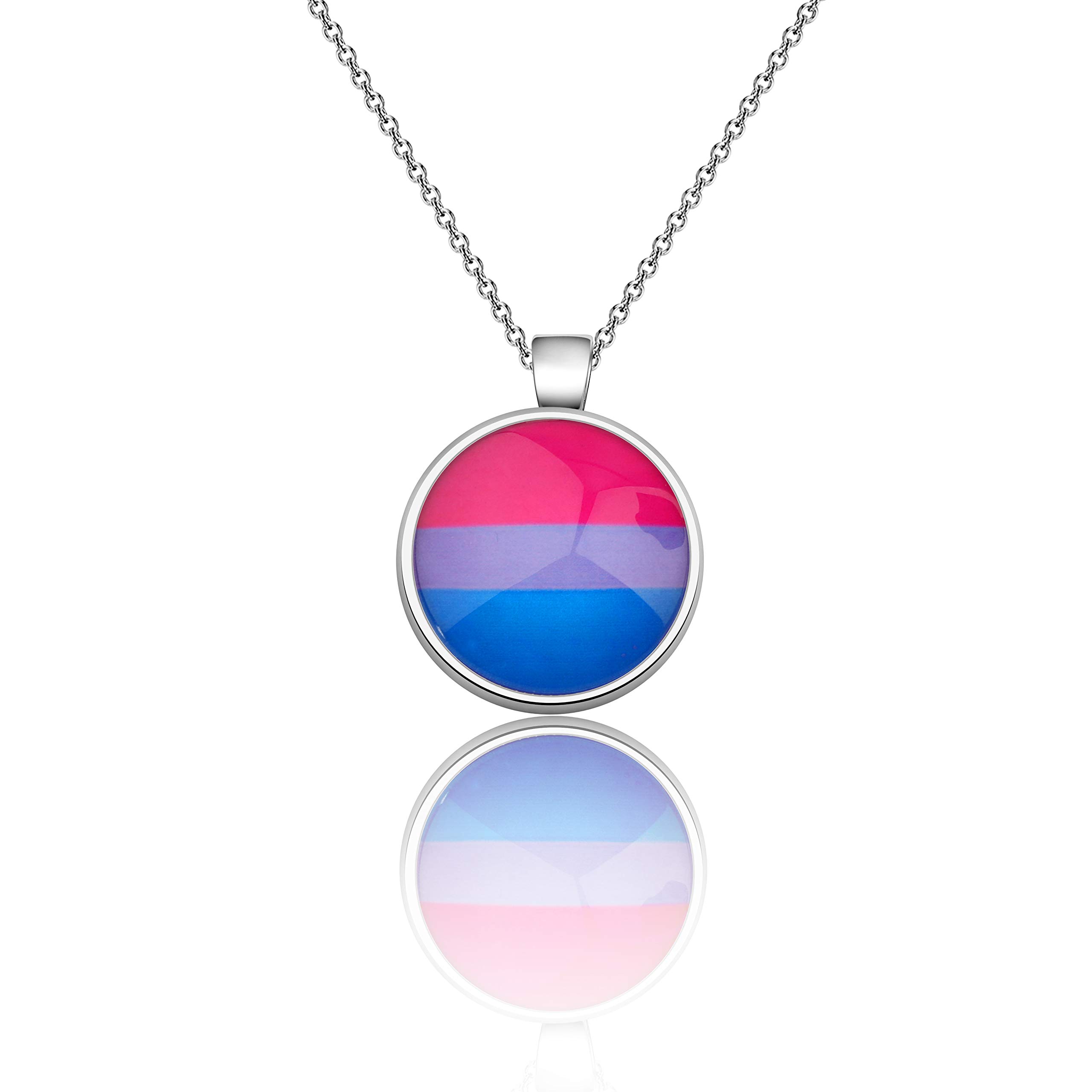 CHOORO Rainbow Pride Keychain - LGBT Jewelry Gift for Gay, Bisexual & Transgender - Perfect for Pride Month, LGBTQ+ Events & Everyday Carry