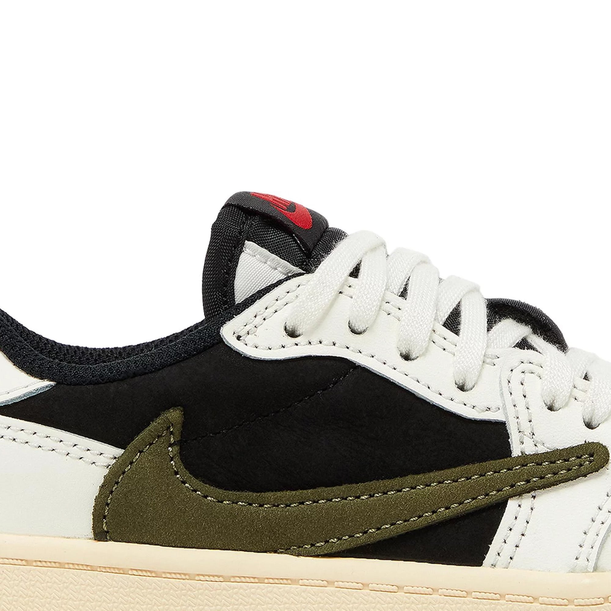 Air Jordan 1 Retro Low OG SP Travis Scott 'Olive' PS Sneakers (2023) - Limited Edition Men's Basketball Shoes for Streetwear & Casual Style