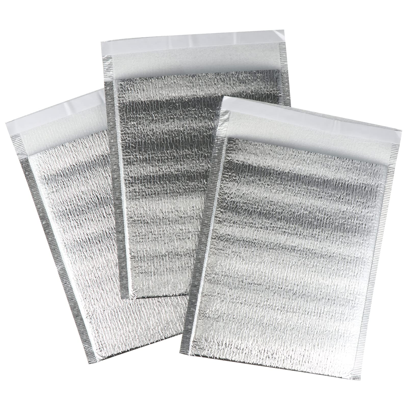 DOITOOL 20 Pack Insulated Food Storage Bags - Reusable & Resealable Aluminum Thermal Bags for Hot/Cold Food, Perfect for Picnic, Camping, Lunch, Meal Prep & Takeout - Keep Meals Fresh On-The-Go